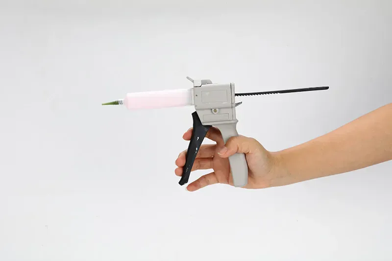 Thermal gel dispensing mode